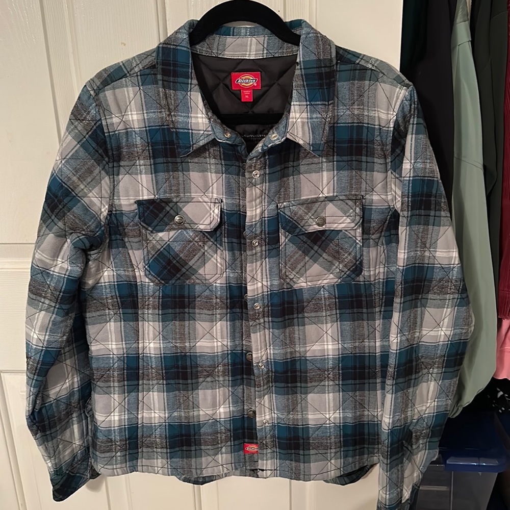 Dickies blue plaid jacket